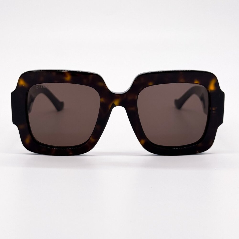 NEW GUCCI GG1547S 002 HAVANA WOMEN SUNGLASSES GUCCI - Picture 4 of 14